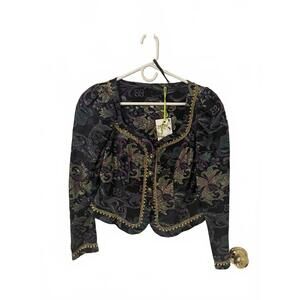 80s Cachet Metallic Princess Jacket